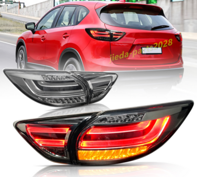 2012-2018 Mazda CX-5 CX5 Smoked LED Rear Lamps Taillights Dynamic