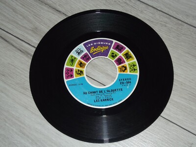 Les Karrick Au Chant de L'alouette / Quelle est la Couleur Vinyl 7'' 45 RPM