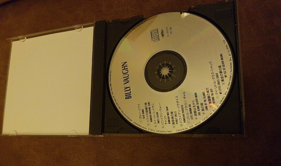Billy Vaughn CD Japan R-180276 / TF-49. Neuwertig ohne Gebrauchsspuren  - Bild 3 von 4