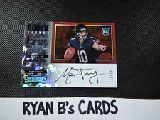 2017 Contenders Mitch Trubisky Cracked Ice ROOKIE AUTO 11/25 SSP! RARE!!