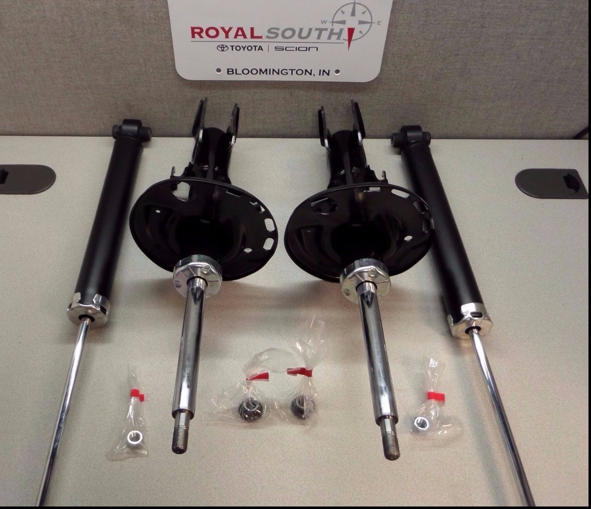 Toyota Prius 2012 - 2013 Front & Rear Shocks & Struts Absorber Set