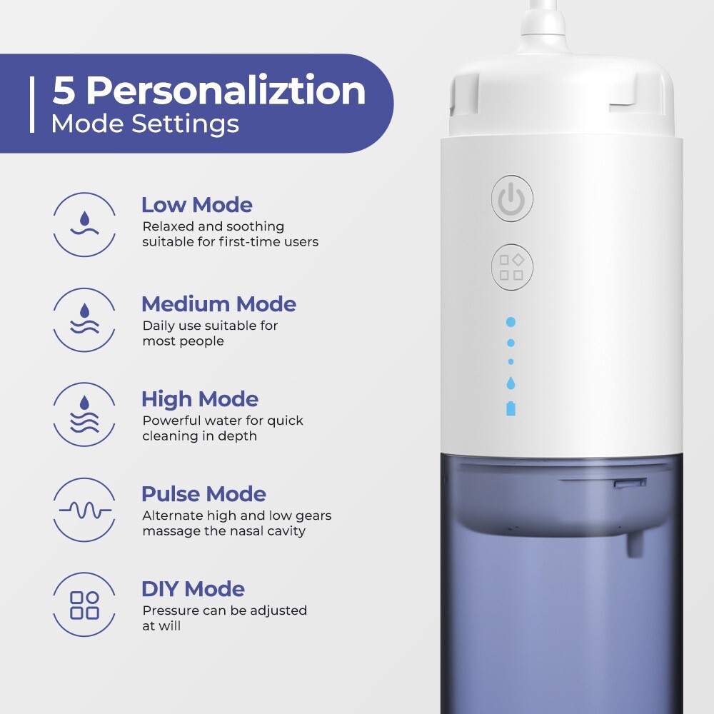 High Quality Robust Economical Sturdy Electric Nasal Washing and Sinus Irrigator