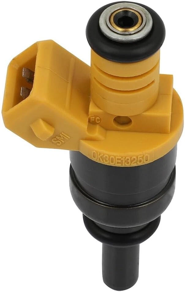 Juego de 4 inyectores de combustible OEM para Kia Rio 2001-2004 1,6 L 1,5 L 0K30E13250 Foto 2 de 4