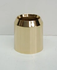 2" Candle Follower Solid Brass Follower for your Church Candlestick 2" Burner