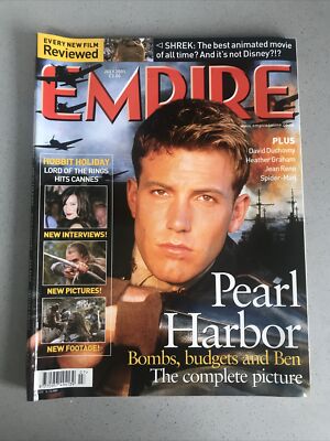 Empire Film Magazine July 2001 - Pearl Harbour, Shrek, Lord of the Rings