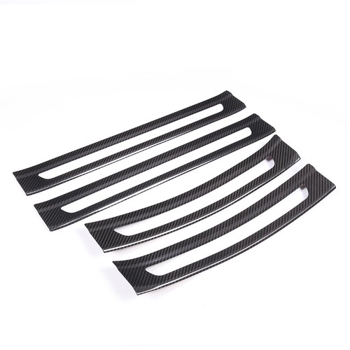 4pcs Real Carbon Fiber Outer Door Sill Cover Trim for Maserati Grecale 2023-24 - Foto 9 di 10