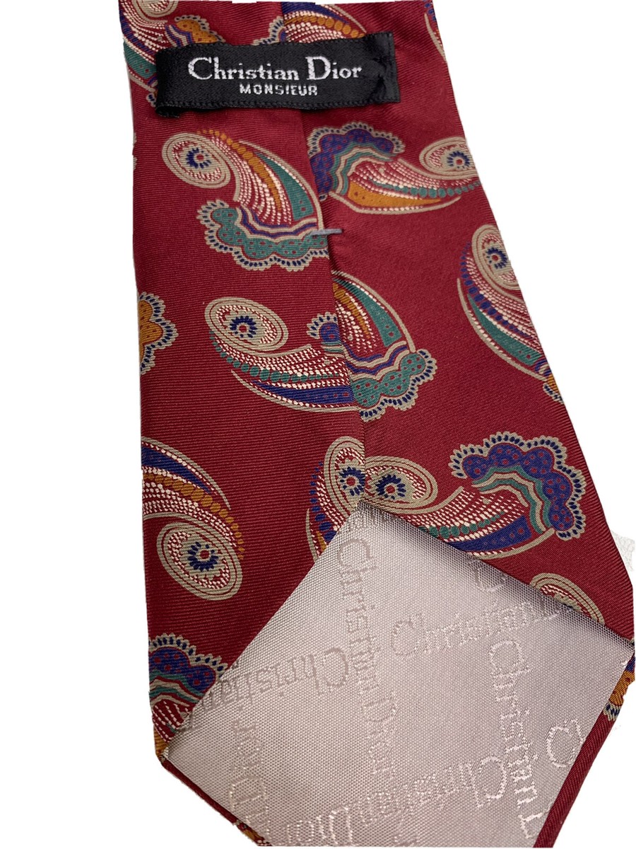 【Dior】Multicolored Itarian silk tie s-l400.jpg