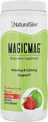 Pure Magnesium Citrate Powder | Strawberry & Lime Flavored Magnesium Supplement