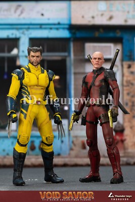Thunder Toy TD20232C 1/12 Deadpool & Wolverine Set Male Action