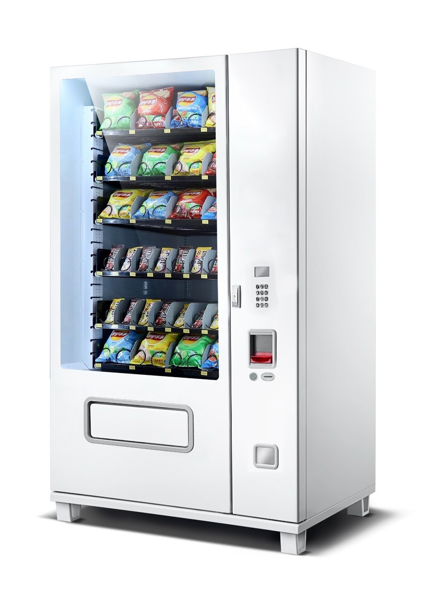 EPEX Large Snack Vending Machine with LED Glass Front F632 | eBay