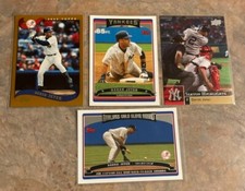 Derek Jeter 2002 Topps #75 + 2006 Topps #500 + 2009 Upper Deck SH Base LOT! HOF