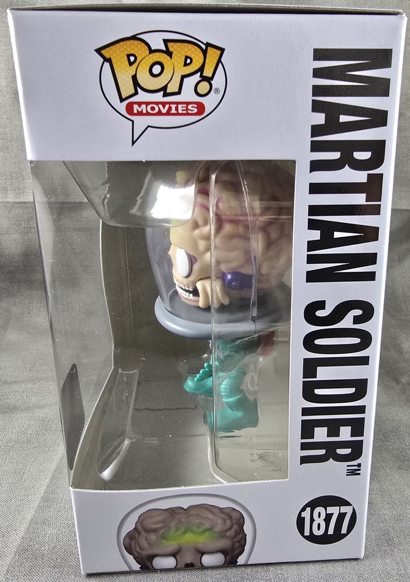 POP Movies: Mars Attack - Alien Soldier Specialty Series Exclusive Glo- VRare