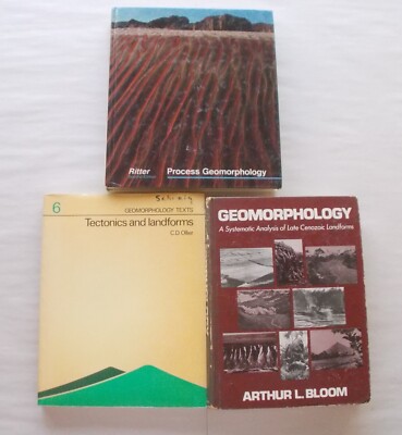 3 GEOMORPHOLOGY # MIXED LOT HC & TRADE PB TECTONICS LANDFORMS PROCESS CENOZOIC