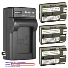 Kastar Battery Wall Charger for Canon BP-511 BP511A PowerShot G6 PowerShot Pro 1