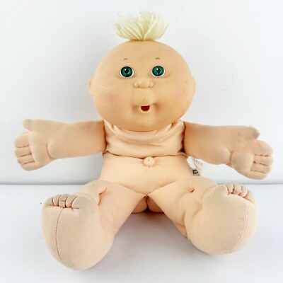 Cabbage Patch Kids Doll First Edition 1990 Beanie Bottom Blonde