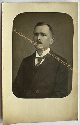 orig. Foto AK Mosbach um 1925 Herr Mann 