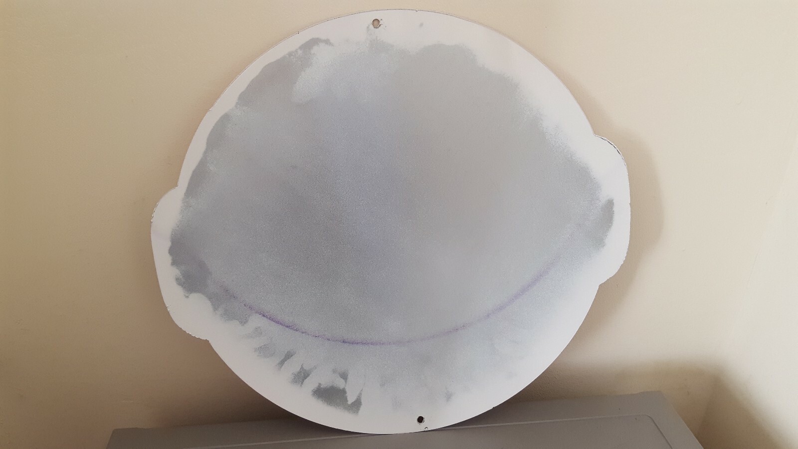 Gulf shape 14" x 13" metal sign/ Man Cave/ Garage/ Shed. 