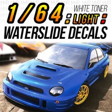 164 Scale Subaru Impreza Wrx Head Tail Light Waterslide Decal For Hot