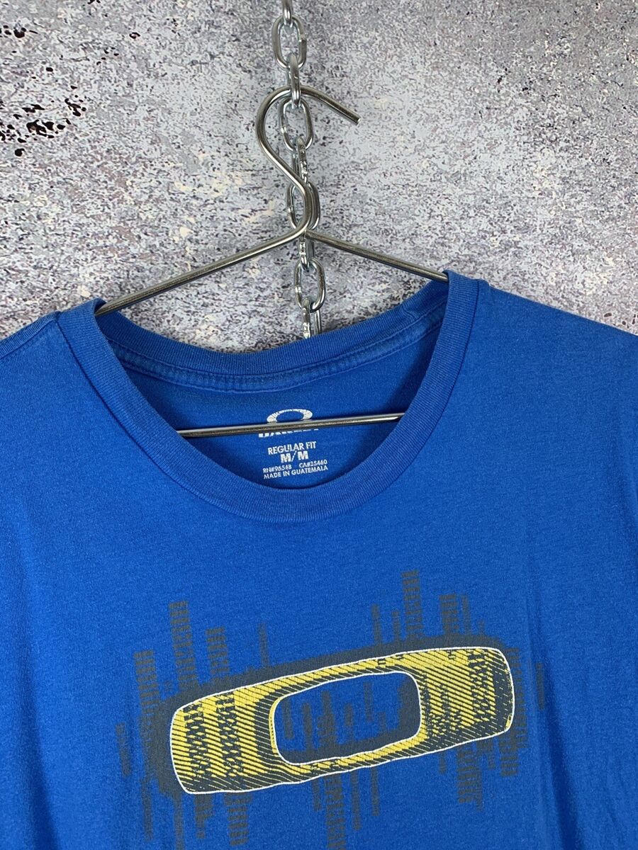 VINTAGE 90s Y2K OAKLEY BLUE MEN'S T SHIRT BIG LOGO SIZE M | eBay VINTAGE 90s Y2K OAKLEY BLUE MEN'S T SHIRT BIG LOGO SIZE M | eBay