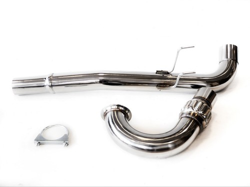 STAINLESS STEEL DOWNPIPE 3inch 1.8-2.0 TSI - VW Golf 7 GTI, AUDI A3 8V 2012-2015 - Afbeelding 2 van 8
