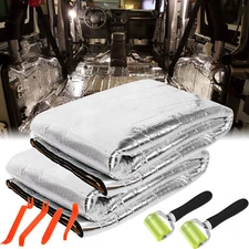 79" x 39" Firewall Sound Deadener Car Roof Heat Shield Insulation Deadening Mat