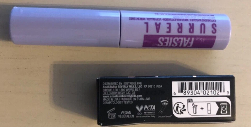 Máscara de pestañas Maybelline Falsies Surrealista (muy negra) y gel transparente para cejas Anastasia (NUEVA) Foto 4 de 4