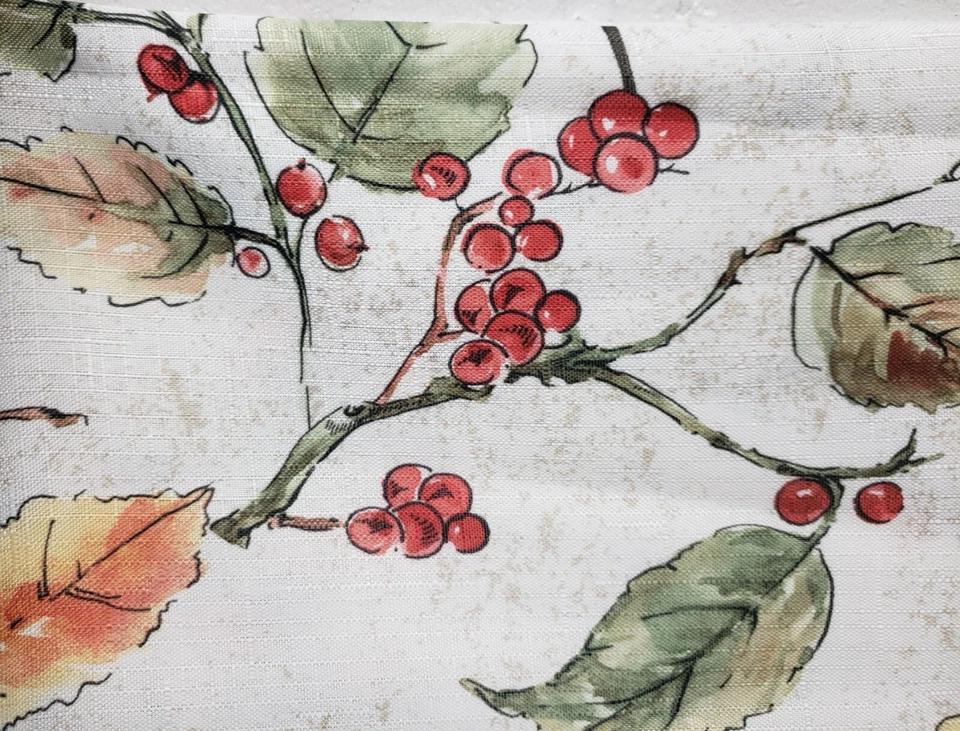 Printed Fabric Tablecloth,60"x84" Oblong(8-10 ppl)FALL LEAVES,ABSTRACT AUTUMN,BM - Image 3 of 4