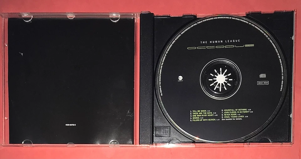 HUMAN LEAGUE - OCTOPUS CD - Image 3 of 3
