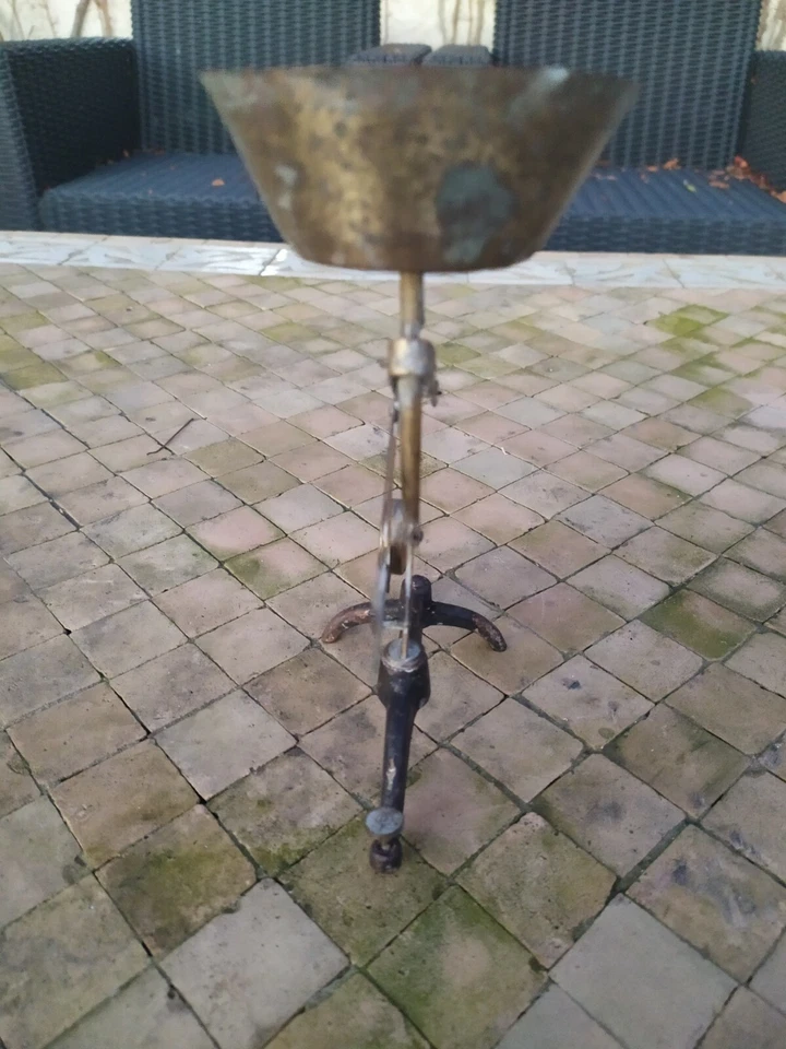 Pèse LETTRE Poudre ou Or, ANCIEN XIXEME BALANCE , Peson .100gr - Photo 4/4