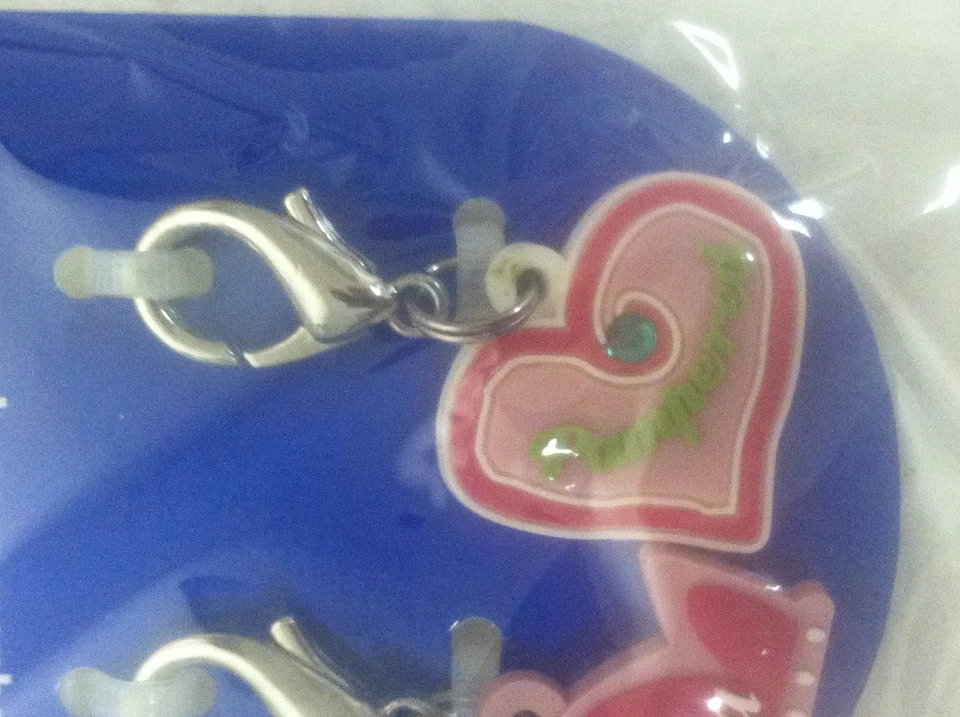 Conjunto de dijes de collar de perro con pata superior diva rosa mimado corona de corazón clip de diamante nuevo 1 pieza Foto 2 de 4