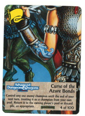 Spellfire CCG Forgotten Realms Booster card #4 of 100 Curse of the Azure Bonds