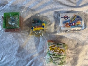 90’s Vintage Packaged McDonald’s Happy Meal Toys. Rare Animaniacs And Flintstone