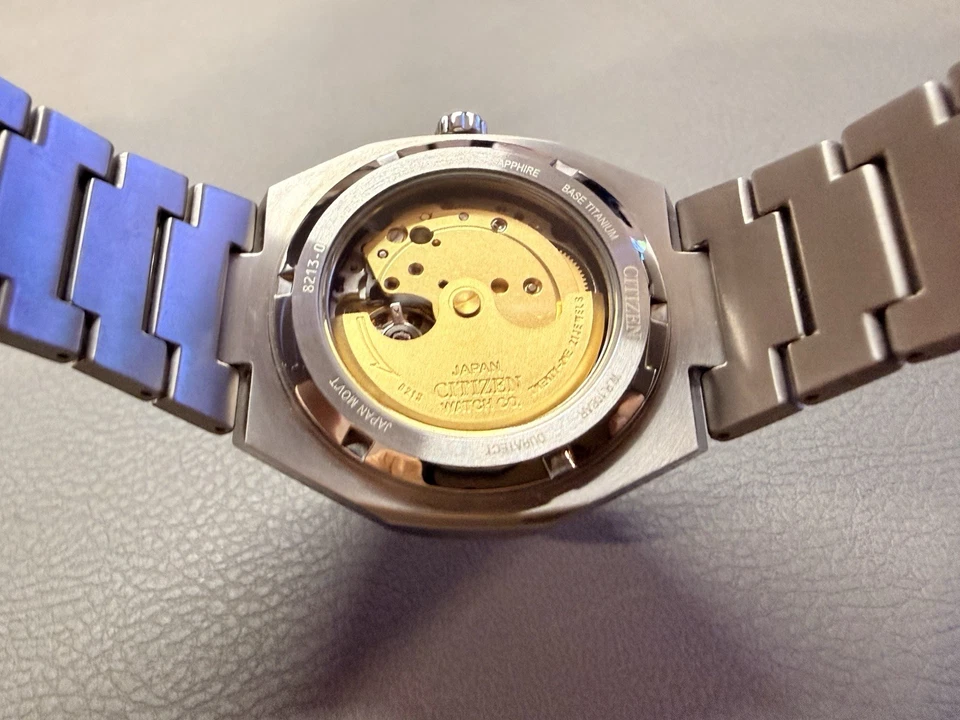 Citizen Zenshin Super Titanium Silver Dial Automatic NJ0180-80A 100M Men's Watch - image 3 of 4