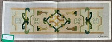 Handpainted Needlepoint Canvas Ancient Pattern Must Read Description