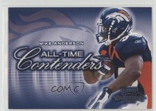 2002 Playoff Contenders All-Time Contenders Mike Anderson #AT-19 0a3