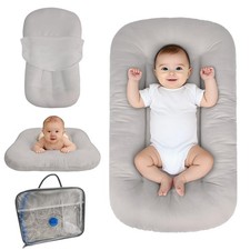 Baby Lounger for Infants Babies 0-24 Months, Bionic Organic Lounger, Soft Cot...
