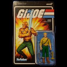 GI Joe  Duke Combat Gladiator with Saber Action Figure 3.75  Super7 ReAction