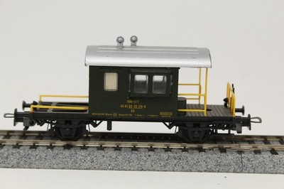 HO Liliput Service Crew Brake Van Caboose SBB-CFF Db 60 85 99-29 216-6 Green