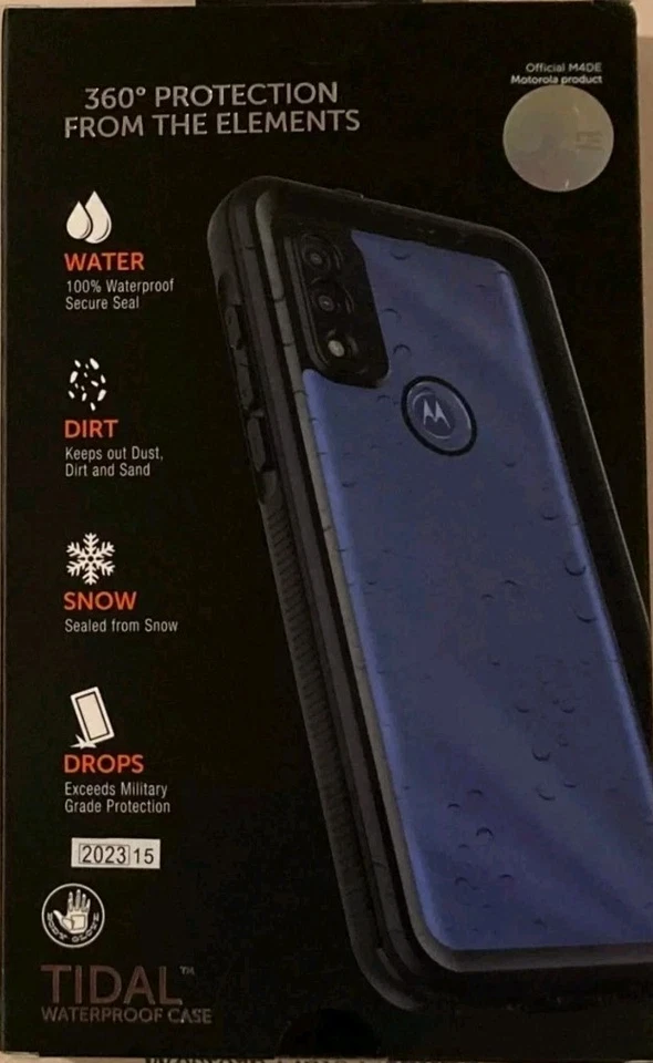 Funda de teléfono impermeable Body Glove Tidal para moto g PURE - negra/transparente Foto 2 de 2