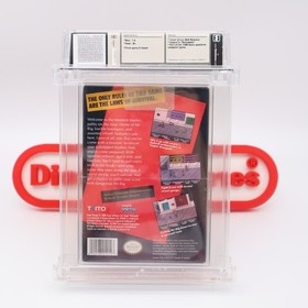 NES Nintendo Game TARGET: RENEGADE - WATA GRADED B+! NEW & Sealed with H-Seam!