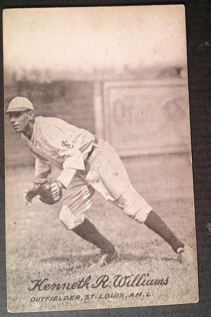 Baseball Ausstellung Kenny Williams 1921 sehr guter Zustand