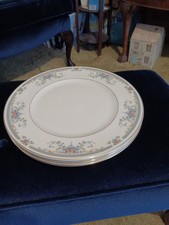 x4 Royal Doulton Juliet pattern Dinner Plates. The Romance Collection 