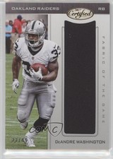 2017 Certified Fabric of the Game 22/99 DeAndre Washington #FG-DW 7l6