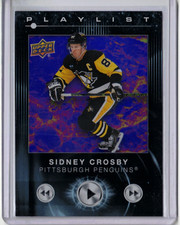 SIDNEY CROSBY 24/25 2025 Upper Deck Series 2 Playlist #PL-7 Pittsburgh Penguins
