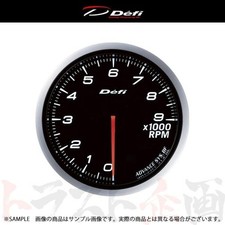Defi Advance Bf Tachometer Rpm Gauge 60mm White Df10704 Used