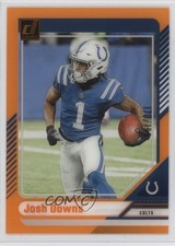 2024 Panini Clearly Donruss Orange /199 Josh Downs #25 3do