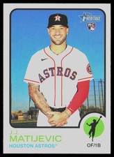 2022 Topps Heritage #561 J.J. Matijevic