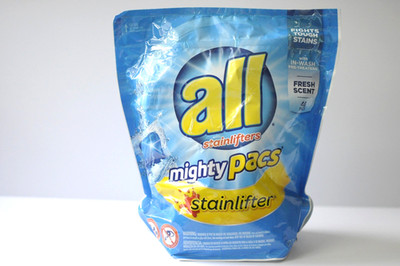 all Mighty Pacs Laundry Detergent Stainlifter Pouch 48 Count Fresh Scent