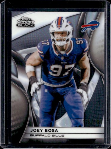 2025 Topps Chrome Black Joey Bosa Refractor #/299 Bills