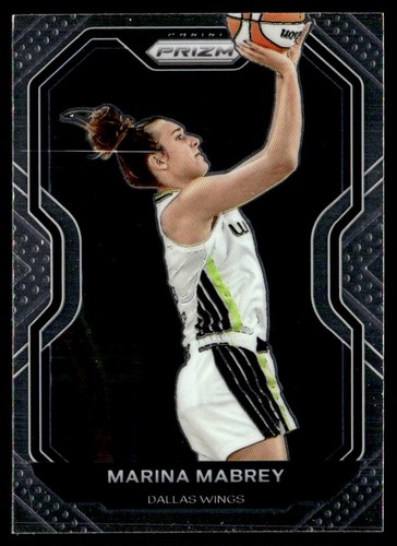 2021-22 Panini Prizm WNBA Marina Mabrey Rookie Dallas Wings #15